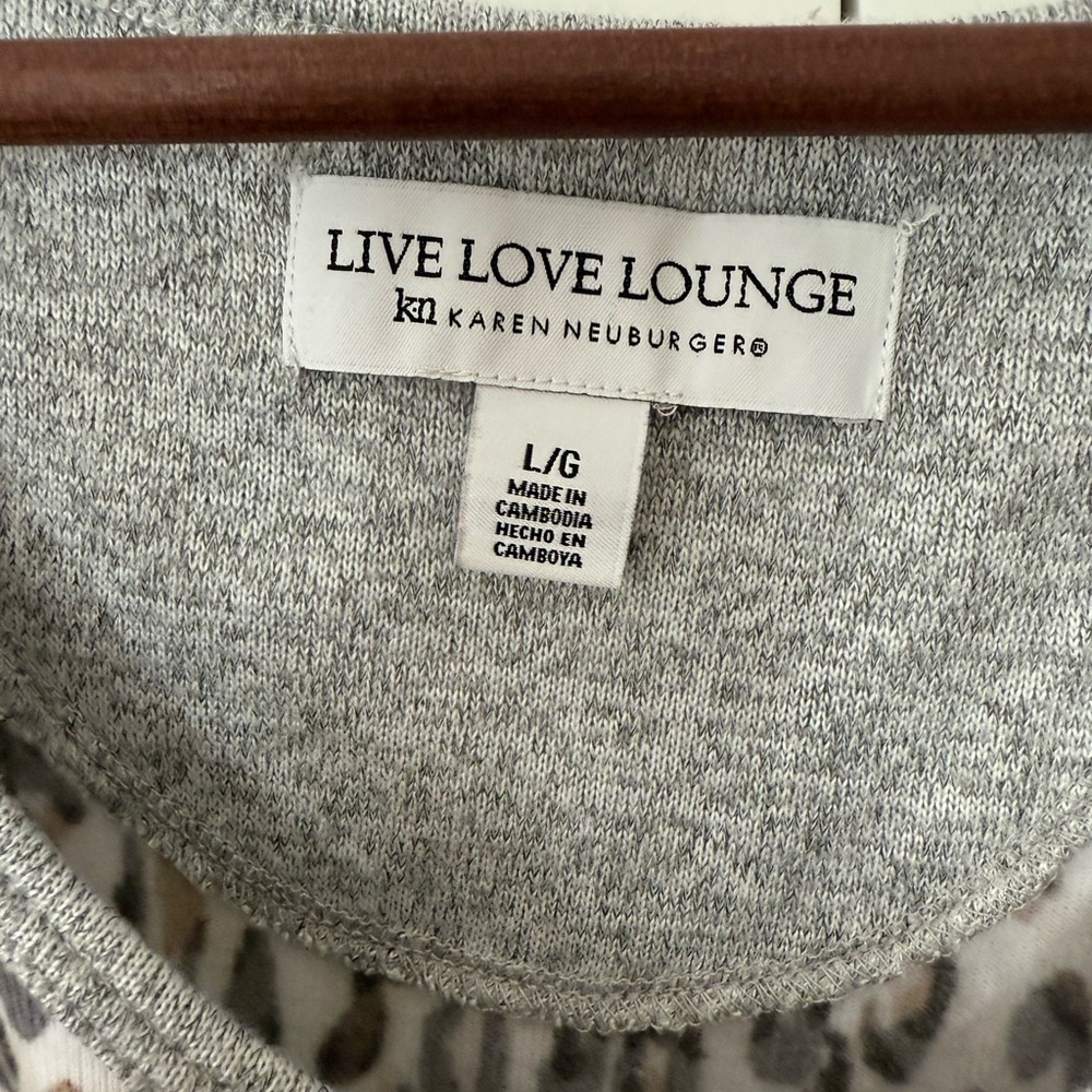 Live Love Lounge Tank Top from Karen Neuburger sz L - Picture 2 of 4